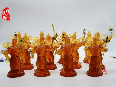 十二藥叉神將琉璃佛像 藥師壇城護法神將的藝術與工藝