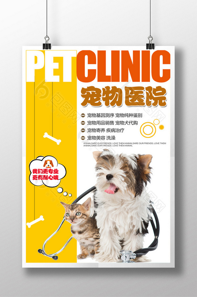 簡約可愛寵物醫(yī)院 | 新材料技術(shù)，全心守護(hù)愛寵健康